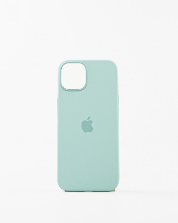 Husa Iphone 14 din silicon Verde MagSafe - Img 1