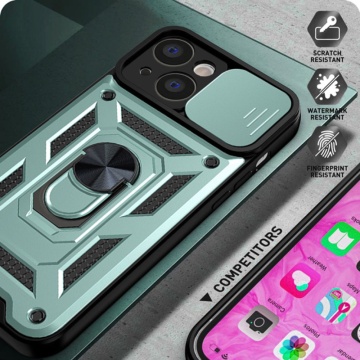 Husa Iphone 14 Pro Max Techsuit - CamShield Series, Green - Img 5