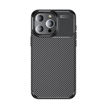 Husa IPhone 14 Pro Max Techsuit - CarbonFiber, Negru - Img 3