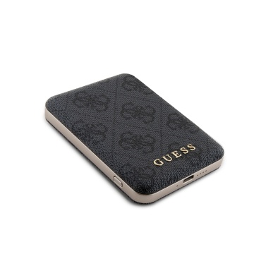 Husa iPhone 15 Pro Guess Hardcase Powerbank MagSafe GUBPM5P15L4GEMGK- Negru - Img 4