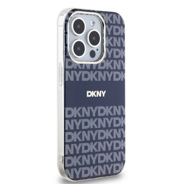 Husa iPhone 15 Pro Max - DKNY IML Mono & Stripe MagSafe (DKHMP15XHRHSEB) - Blue - Img 5
