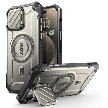 Husa iPhone 15 Pro Max , MagSafe, Titan Grey - Img 1