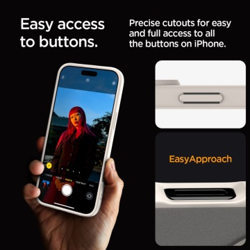 Husa iPhone 16 Pro Max Spigen Ultra Hybrid MagSafe - Natural Titanium - Img 4