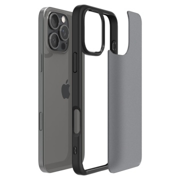 Husa iPhone 16 Pro Max Spigen Ultra Hybrid - Negru Frost - Img 5
