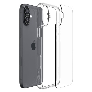 Husa iPhone 16 Spigen Ultra Hybrid - Transparent - Img 2