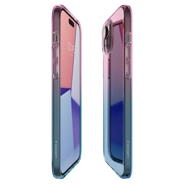 Husa Liquid Crystal - iPhone 15 - Gradation Pink - Img 4