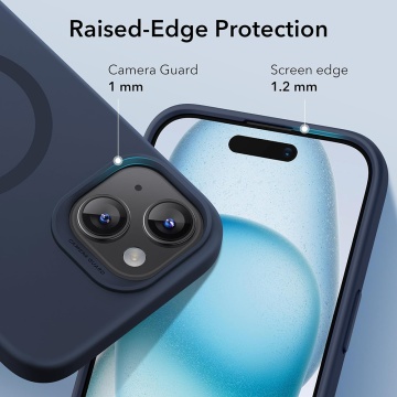 Husa MagSafe iPhone 15 Plus- Dark Blue - Img 5