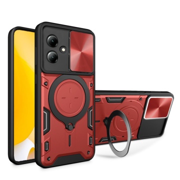 Husa Motorola Moto G14 Techsuit CamGuard Pro - Rosu - Img 1