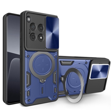Husa OnePlus 12R Techsuit CamGuard Pro - Albastru - Img 1