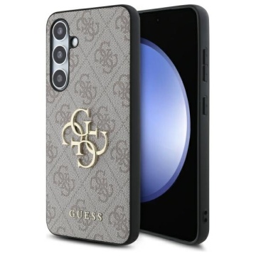 Husa originala Guess Samsung Galaxy S24 FE Hardcase 4G Big Logo - Roz - Img 1