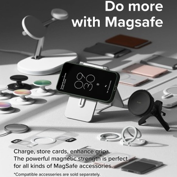 Husa pentru Google Pixel 9 - Ringke Onyx MagSafe - Dark Green - Img 3
