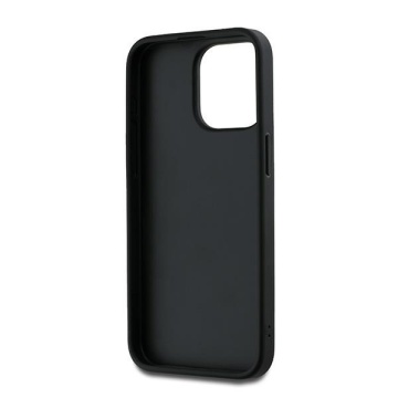Husa pentru iPhone 15 Pro - DKNY Hardcase Wrist Strap Stock Logo (DKHCP15LPBSWSK) - Black - Img 4