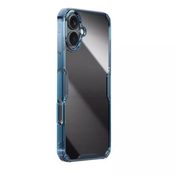 Husa pentru iPhone 16 - Nillkin Nature TPU Pro Case - Blue - Img 5