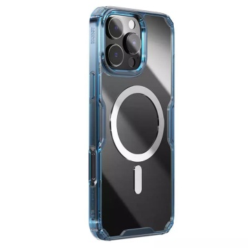 Husa pentru iPhone 16 Pro Max - Nillkin Nature TPU Pro Magnetic Case - Blue - Img 2