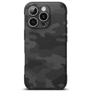 Husa pentru iPhone 16 Pro Max - Ringke Onyx Design - Camo Black - Img 2
