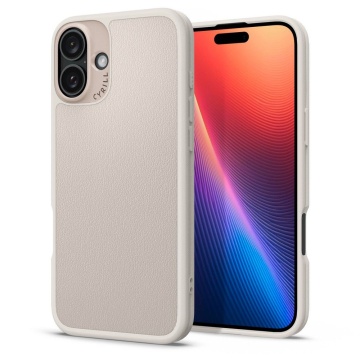 Husa pentru iPhone 16 - Spigen Cyrill Kajuk MagSafe - Cream - Img 1