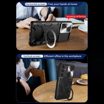Husa Samsung Galaxy A15 5G Techsuit CamGuard Pro - Roz Gold - Img 5