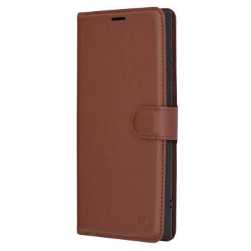 Husa Samsung Galaxy S22 Ultra 5G Techsuit Leather Folio, Brown - Img 3