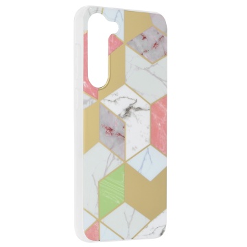 Husa Samsung Galaxy S23 FE Marble, Purple Hex - Img 2