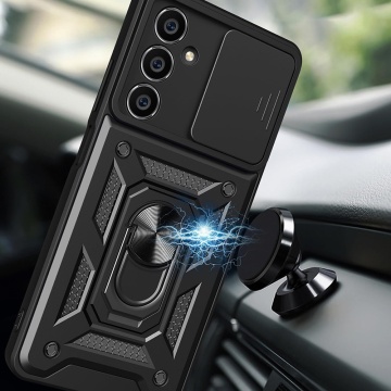 Husa Samsung Galaxy S23 protectie camera Techsuit CamShield Series, Black - Img 3