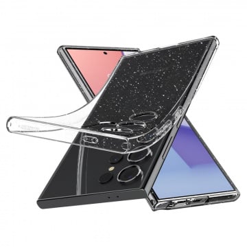 Husa Samsung Galaxy S24 Ultra Spigen Liquid Air, Crystal Quartz - Img 5