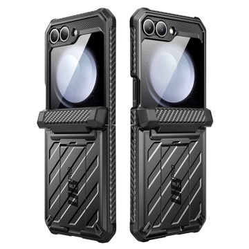 Husa Samsung Galaxy Z Flip6 Supcase Unicorn Beetle Pro - Negru - Img 6