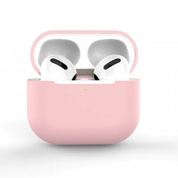 Husa Silicon AirPods 3 Roz - Img 1