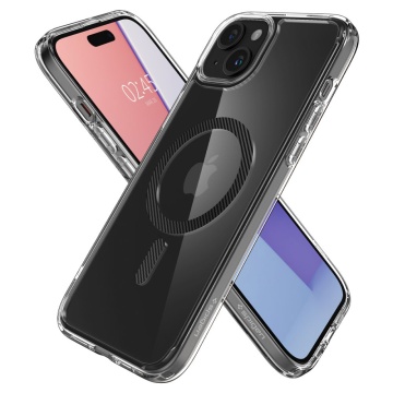 Husa Ultra Hybrid MagSafe - iPhone 15 - Carbon Fiber - Img 3