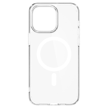 Husa Ultra Hybrid MagSafe - iPhone 15 Pro - Frost Clear - Img 4