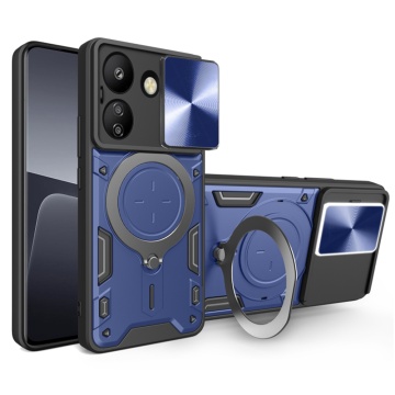 Husa Xiaomi Redmi 13C 4G Techsuit CamGuard Pro - Albastru - Img 1