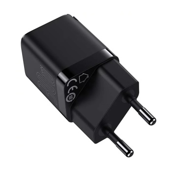 Incarcator 30W USB-C GaN3 pentru priza Baseus, CCGN010101, Negru - Img 3