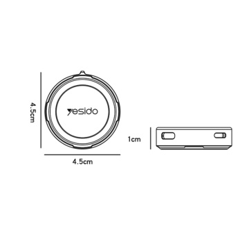 Incarcator wireless pentru Apple Watch Yesido DS18, Negru - Img 7