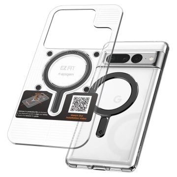 Inel husa adaptor MagSafe Spigen OneTap Ring Plate - Negru - Img 7