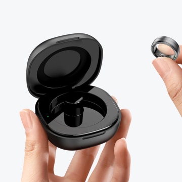 Inel Smart Techsuit (R06) - Unisex, Monitorizeaza ritmul cardiac, Pedometru, Saturatie de oxigen, Somn, Fitness, Dimensiune 19.8mm - Negru - Img 5