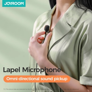 Microfon lavaliera JoyRoom, cu cablu Jack 2m, JR-LM1 - Negru - Img 6