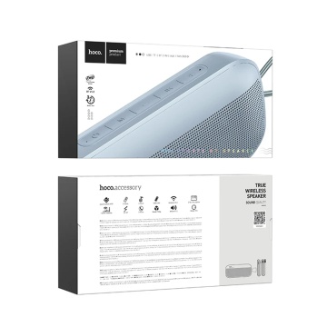 Mini boxa wireless Bluetooth, curea de mana Hoco HC21 -Albastru - Img 6