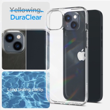[Pachet 360°] Husa + 2x folie iPhone 14 Plus Spigen Crystal Pack, Clear - Img 4