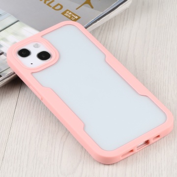 [Pachet 360°] Husa + folie iPhone 15 Plus Techsuit ColorVerse, Roz - Img 4