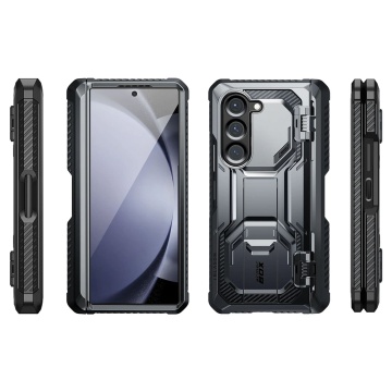 [Pachet 360°] Husa + folie Samsung Galaxy Z Fold6 I-Blason Armorbox - Negru - Img 2