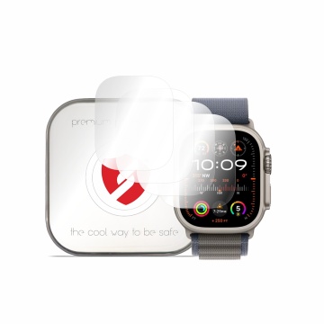 [Pachet 4x] Folie regenerabila premium Apple Watch Ultra / Ultra 2 Smart Protection Classic - Transparent - Img 1