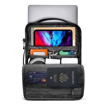 Servieta, geanta laptop 14 inch Tomtoc A04D2D1- Negru - Img 6