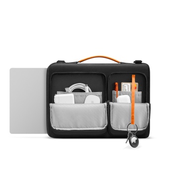 Servieta, geanta laptop 15.6" business Tomtoc, A42E1D1 - Negru - Img 2