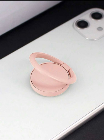 Suport telefon tip inel Matte Pink - Img 3