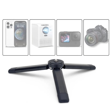 Trepied selfie stick cu surub 1/4 inch Techsuit, TPD2 - Negru - Img 1