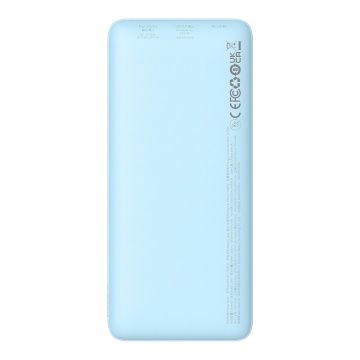 Acumulator Extern USB, Type-C, Micro-USB, 20W, 10000mAh + Cablu Type-C - Baseus Airpow (P10022801313-00) - Galaxy Blue - Img 6