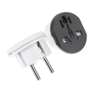 Adaptor priza universal pentru calatorie Techsuit, 3C529 - Gri - Img 1