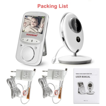 Baby monitor pentru monitorizare copii Techsuit, VB605 - Alb - Img 2