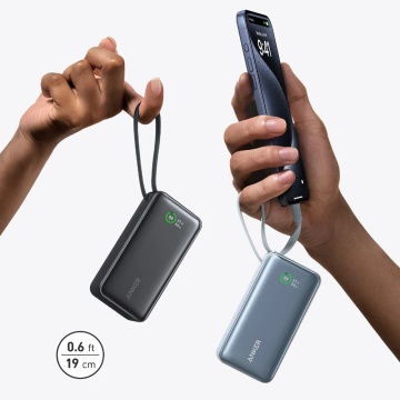 Baterie Externa Anker - Nano (A1259G111) - Tip C, 10000mAh, 30W - Negru - Img 3