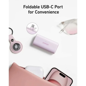 Baterie Externa Anker - Nano (A1653H11) - Conector USB-C, 5000mAh, 22.5W - Negru - Img 6
