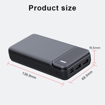 Baterie Externa Techsuit (PB-N1) - Dual USB, LED-uri pentru starea de alimentare, 10000mAh - Negru - Img 6